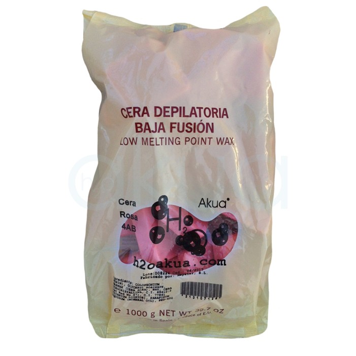 Cera Depilación de Baja Fusion Rosa 1 Kg