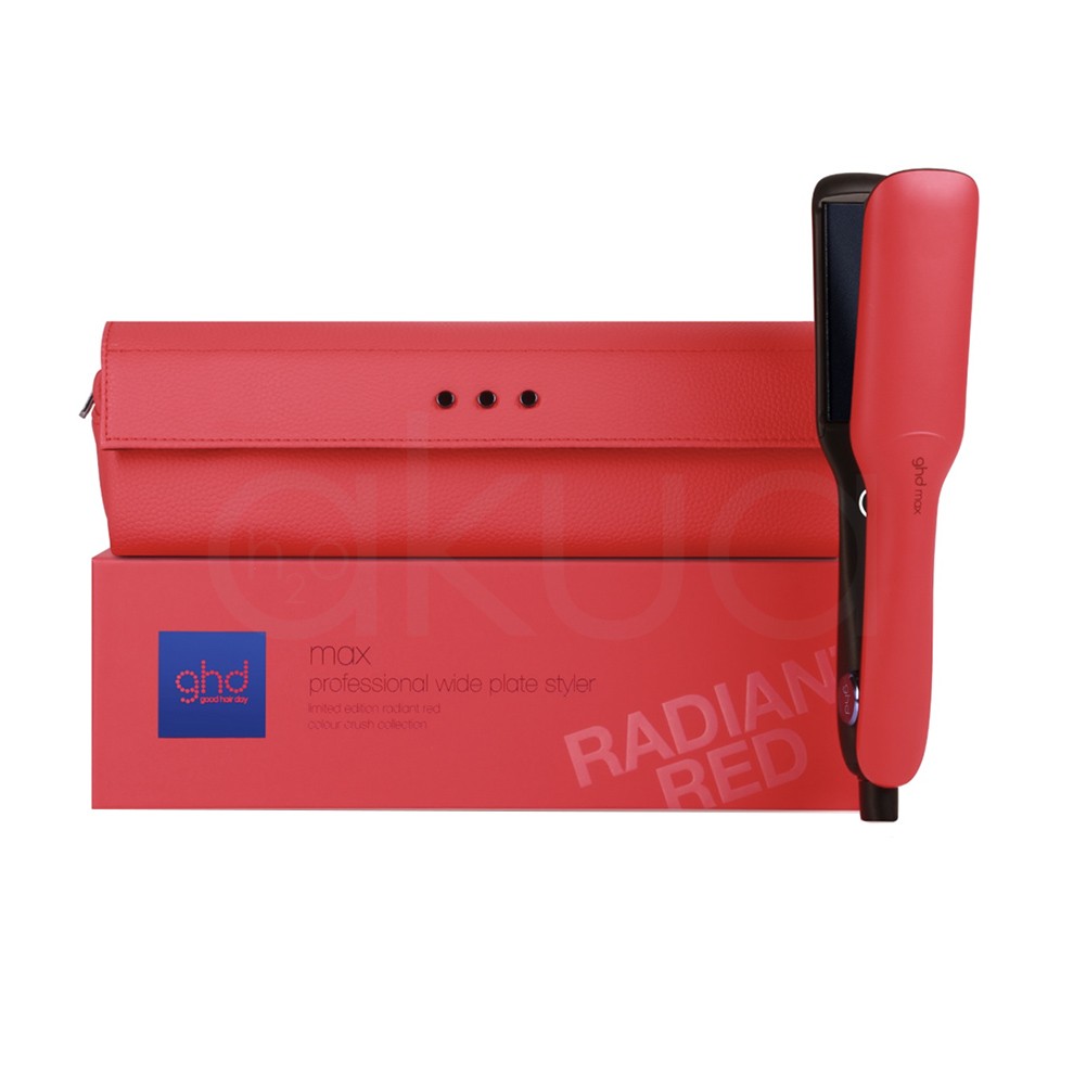 Plancha ghd Max rojo vibrante