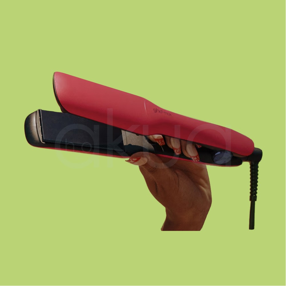 Plancha ghd Max rojo vibrante