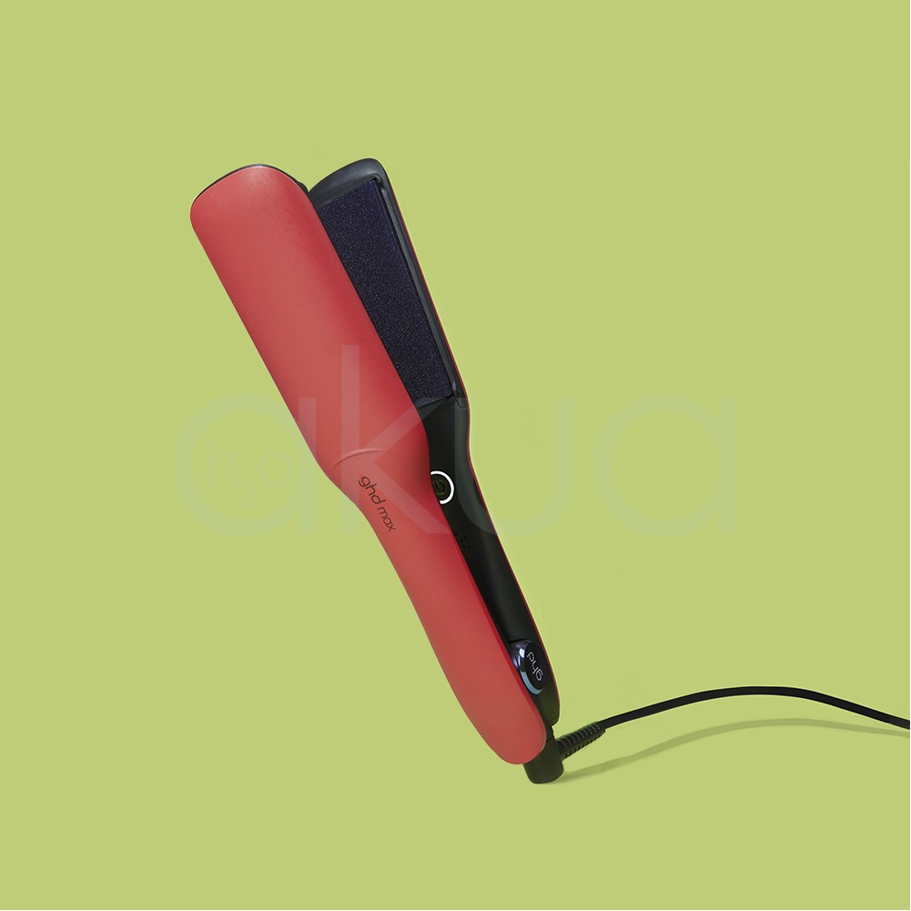 Plancha ghd Max rojo vibrante