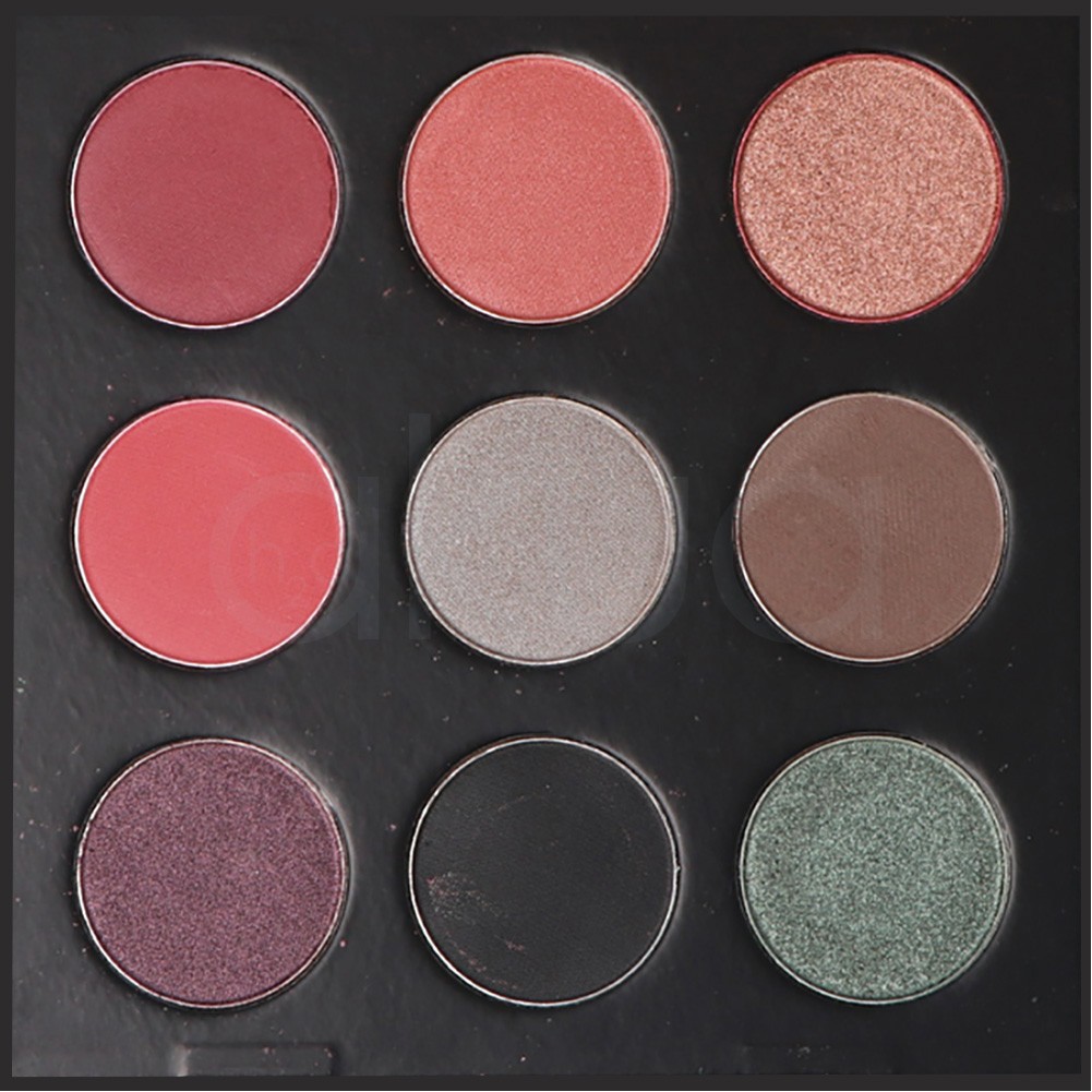 Paleta 9 sombras tonos intensos New Stage line