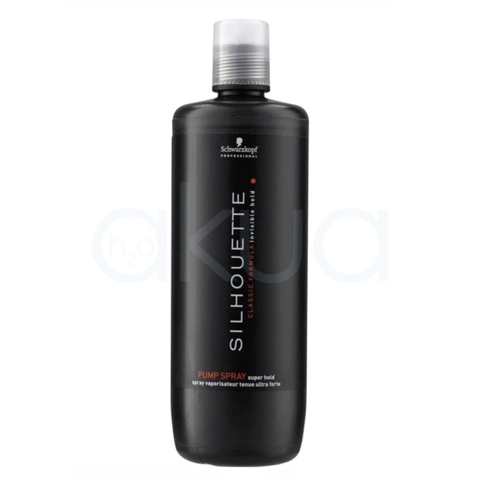 Laca Silhouette Pump Spray Super Hold fijacion extrafuerte 1000ml